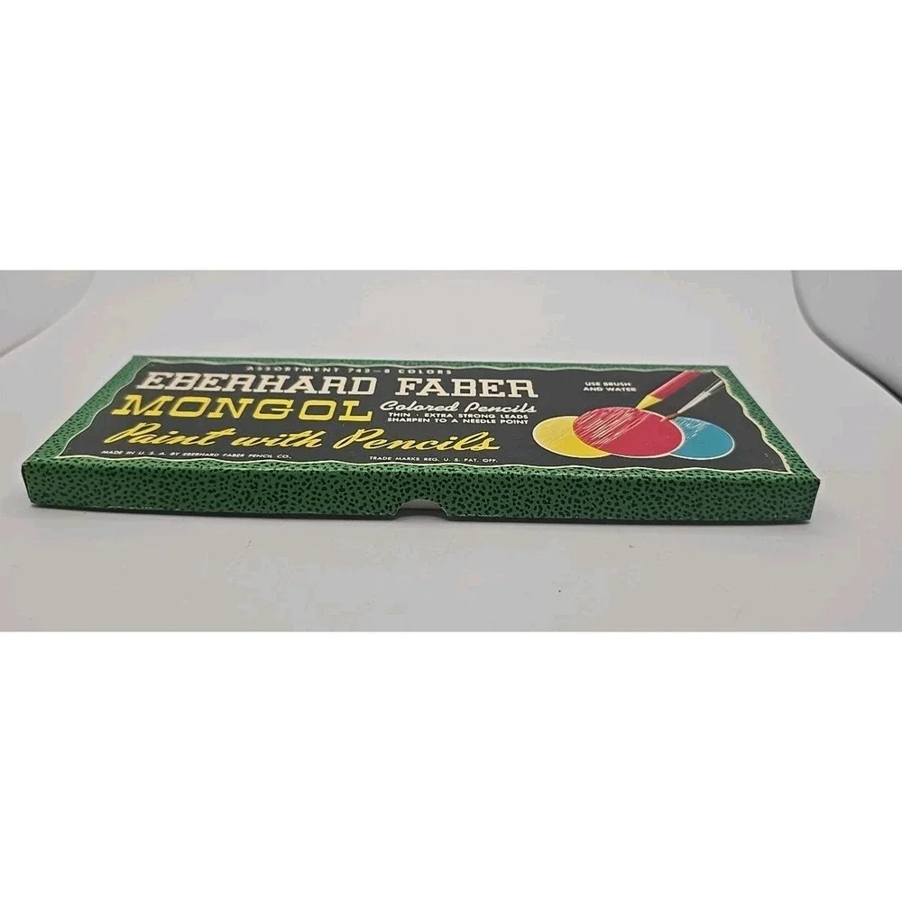 Vintage‎ Eberhard Faber Mongol Paint With Pencils 3 Boxes U113